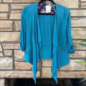 LAST CHANCE  Anthropologie draped jacket